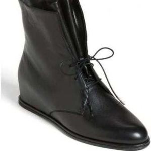 Stuart Weitzman Stepmistress Lace-Up Bootie NWT
